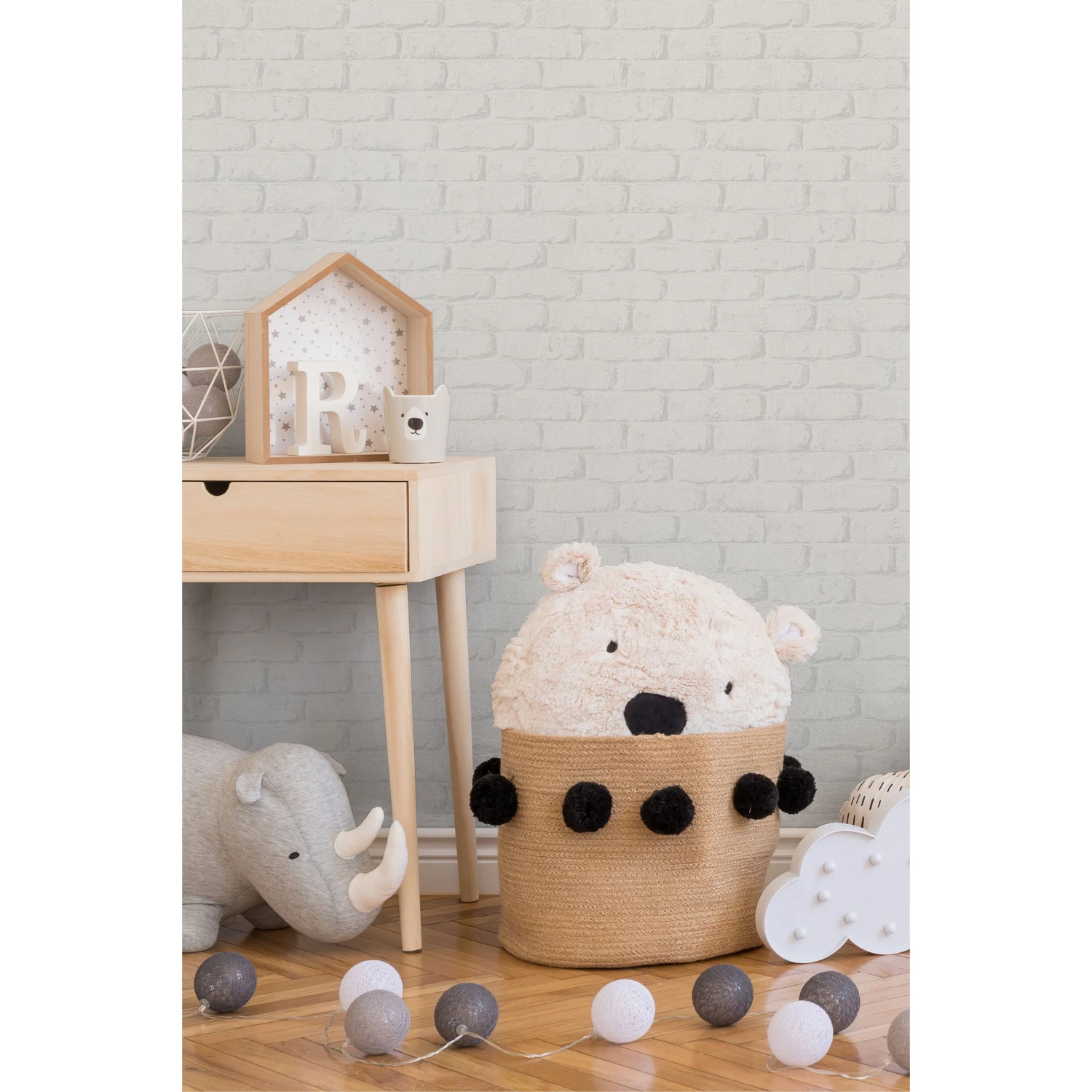 A.S. Creation Boys & Girls 6 | 343011 | Papier Peint Imitation Brique Pierre En Papier | Blanc 2 A.S. Creation Boys & Girls 6 | 343011 | Papier Peint Imitation Brique Pierre En Papier | Blanc – Image 2