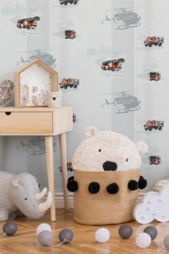 A.S. Creation Little Stars | 358131 | Papier Peint Chambre Enfant Intissé | 0.53 M X 10.05 M | Gris -A.S. Creation Soldes 358131 3