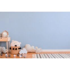 A.S. Creation Boys & Girls 6 | 358345 | Papier Peint Intissé Uni | 0.53 M X 10.05 M | Bleu -A.S. Creation Soldes 358345 6