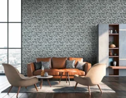 A.S. Creation Elements | 361404 | Papier Peint Intissé Pierre Brique | 0.53 M X 10.05 M | Gris -A.S. Creation Soldes 361404 2 scaled