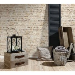 A.S. Creation Elements | 363703 | Papier Peint Intissé Pierre Brique | 0.53 M X 10.05 M | Beige 12 A.S. Creation Elements | 363703 | Papier Peint Intissé Pierre Brique | 0.53 M X 10.05 M | Beige -A.S. Creation Soldes 363703 3