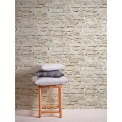 A.S. Creation Elements | 363703 | Papier Peint Intissé Pierre Brique | 0.53 M X 10.05 M | Beige 16 A.S. Creation Elements | 363703 | Papier Peint Intissé Pierre Brique | 0.53 M X 10.05 M | Beige -A.S. Creation Soldes 363703 7