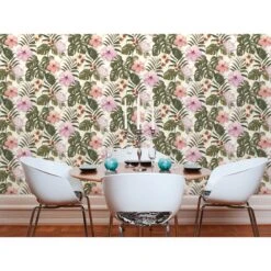 A.S. Creation Michalsky Dream Again | 365181 | Papier Peint Intissé Floral | 0.53 M X 10.05 M | Vert 8 A.S. Creation Michalsky Dream Again | 365181 | Papier Peint Intissé Floral | 0.53 M X 10.05 M | Vert -A.S. Creation Soldes 365181 4