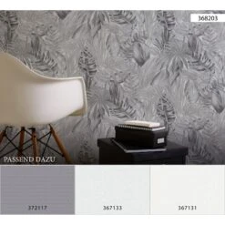 A.S. Creation Flavour | 367131 | Papier Peint Intissé Uni | 0.53 M X 10.05 M | Blanc -A.S. Creation Soldes 367131 6