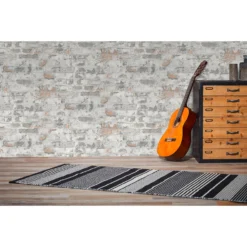 A.S. Creation Elements | 369292 | Papier Peint Intissé Pierre Brique | 0.53 M X 10.05 M | Gris -A.S. Creation Soldes 369292 5