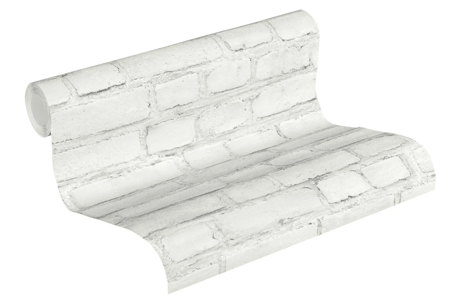 A.S. Creation Elements | 374142 | Papier Peint Intissé Pierre Brique | 0.53 M X 10.05 M | Blanc 2 A.S. Creation Elements | 374142 | Papier Peint Intissé Pierre Brique | 0.53 M X 10.05 M | Blanc – Image 2
