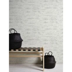 A.S. Creation Elements | 374152 | Papier Peint Intissé Effet Béton | 0.53 M X 10.05 M | Blanc -A.S. Creation Soldes 374152 3