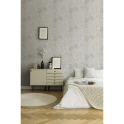 A.S. Creation Elements | 374254 | Papier Peint Intissé Uni | 0.53 M X 10.05 M | Gris -A.S. Creation Soldes 374254 4