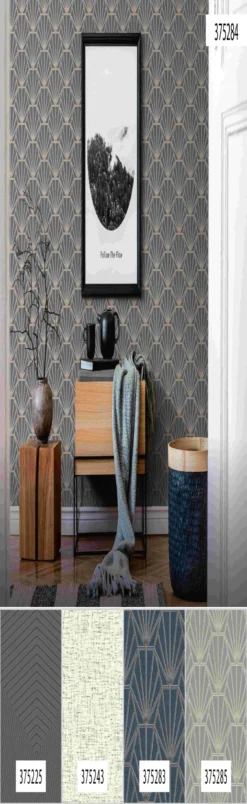 A.S. Creation Daniel Hechter 6 | 375284 | Papier Peint Intissé 3D | 0.53 M X 10.05 M | Bleu -A.S. Creation Soldes 375284 6 scaled