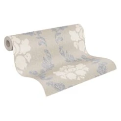 A.S. Creation New Elegance | 375524 | Papier Peint Intissé Baroque | 0.53 M X 10.05 M | Beige