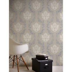 A.S. Creation New Elegance | 375524 | Papier Peint Intissé Baroque | 0.53 M X 10.05 M | Beige -A.S. Creation Soldes 375524 4