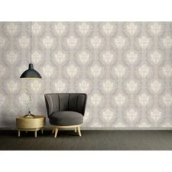 A.S. Creation New Elegance | 375524 | Papier Peint Intissé Baroque | 0.53 M X 10.05 M | Beige -A.S. Creation Soldes 375524 5