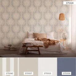A.S. Creation New Elegance | 375524 | Papier Peint Intissé Baroque | 0.53 M X 10.05 M | Beige -A.S. Creation Soldes 375524 6