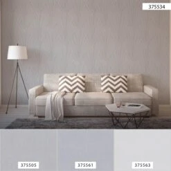A.S. Creation New Elegance | 375534 | Papier Peint Intissé Nature | 0.53 M X 10.05 M | Gris -A.S. Creation Soldes 375534 5