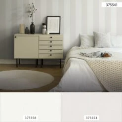 A.S. Creation New Elegance | 375541 | Papier Peint Intissé à Rayures | 0.53 M X 10.05 M | Beige 9 A.S. Creation New Elegance | 375541 | Papier Peint Intissé à Rayures | 0.53 M X 10.05 M | Beige -A.S. Creation Soldes 375541 5