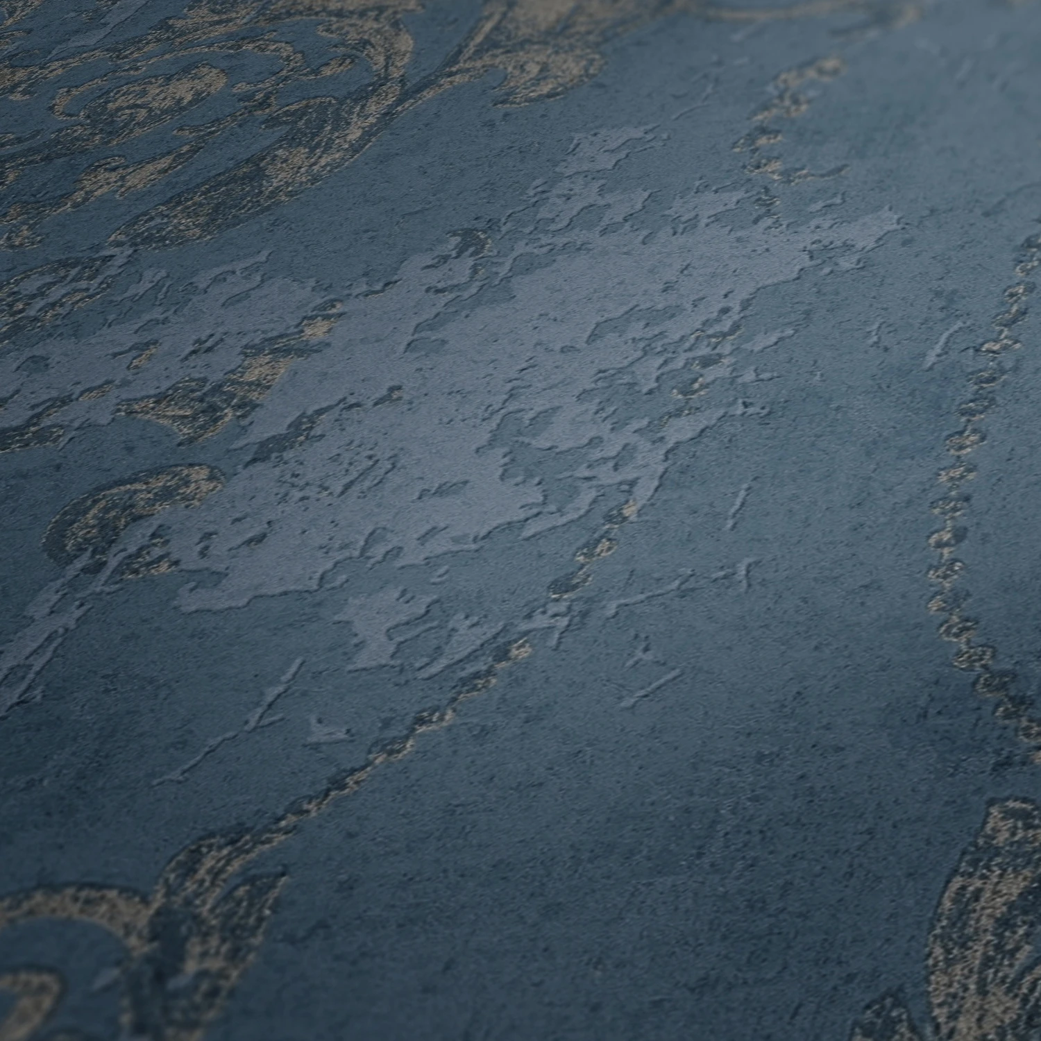 A.S. Creation History Of Art | 376485 | Papier Peint Intissé Baroque | 0.53 M X 10.05 M | Bleu 3 A.S. Creation History Of Art | 376485 | Papier Peint Intissé Baroque | 0.53 M X 10.05 M | Bleu – Image 3