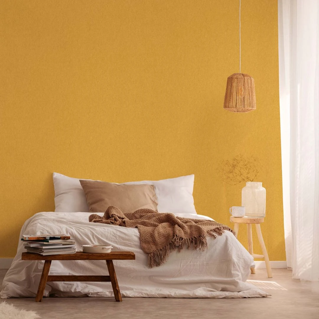 A.S. Creation Papier Peint Uni Jaune - Papier Peint Intissé Uni - A.S. Création 1 A.S. Creation Papier Peint Uni Jaune - Papier Peint Intissé Uni - A.S. Création