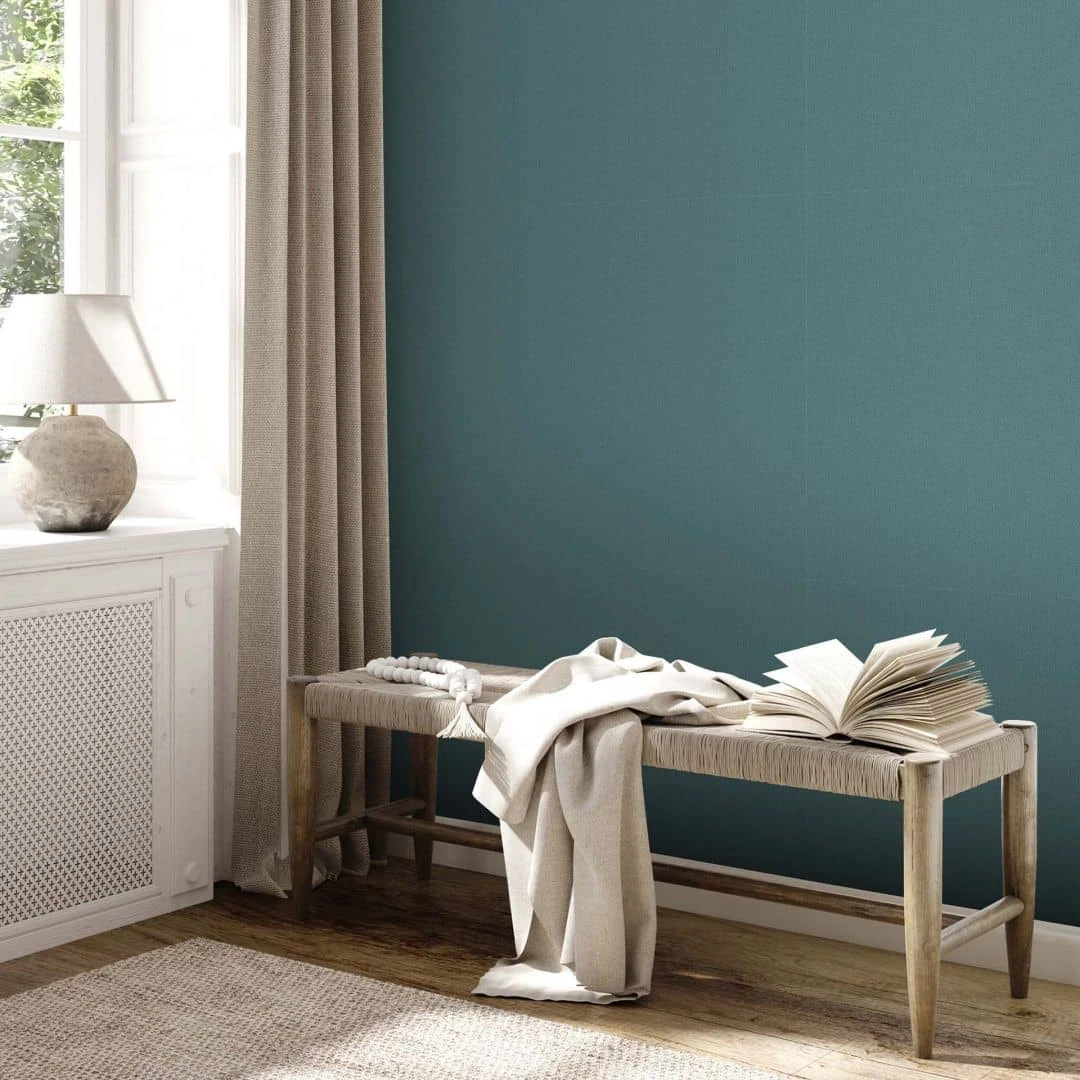 A.S. Creation Papier Peint Uni Bleu Turquoise - Papier Peint Intissé Uni A.S. Création 5 A.S. Creation Papier Peint Uni Bleu Turquoise - Papier Peint Intissé Uni A.S. Création – Image 5