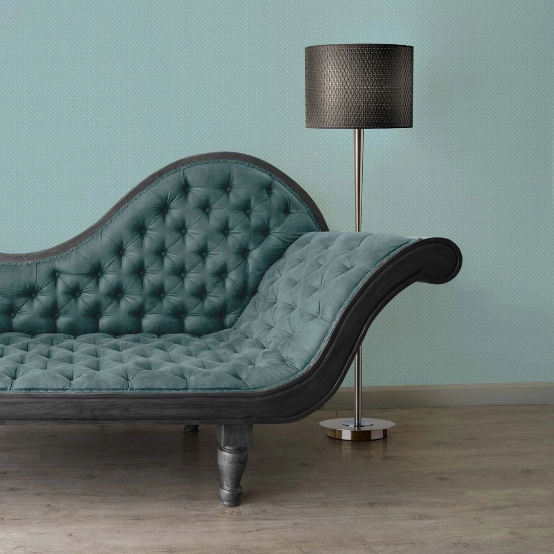 A.S. Creation Papier Peint à Pois Bleu Blanc - Papier Peint Intissé Maison De Campagne A.S. Création - Mat Légèrement Structuré 4 A.S. Creation Papier Peint à Pois Bleu Blanc - Papier Peint Intissé Maison De Campagne A.S. Création - Mat Légèrement Structuré – Image 4