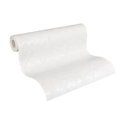 A.S. Creation Meistervlies | 521811 | Papier Peint Intissé Enduit | 0.53 M X 10.05 M | Blanc