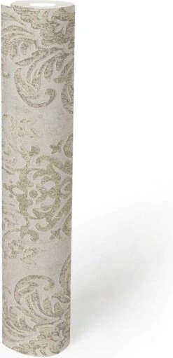 A.S. Creation AS Creation Metropolitan Stories 3 - PAPIER PEINT ORNEMENTS BAROQUES - Blanc Argenté - 1005 X 53 Cm -A.S. Creation Soldes 580x1200 6