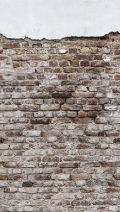 A.S. Creation AS Creation Metropolitan Stories "The Wall" - PAPIER PEINT PHOTO MUR DE PIERRE - 1,59 X 2,80 Mètres - Motif Répétable