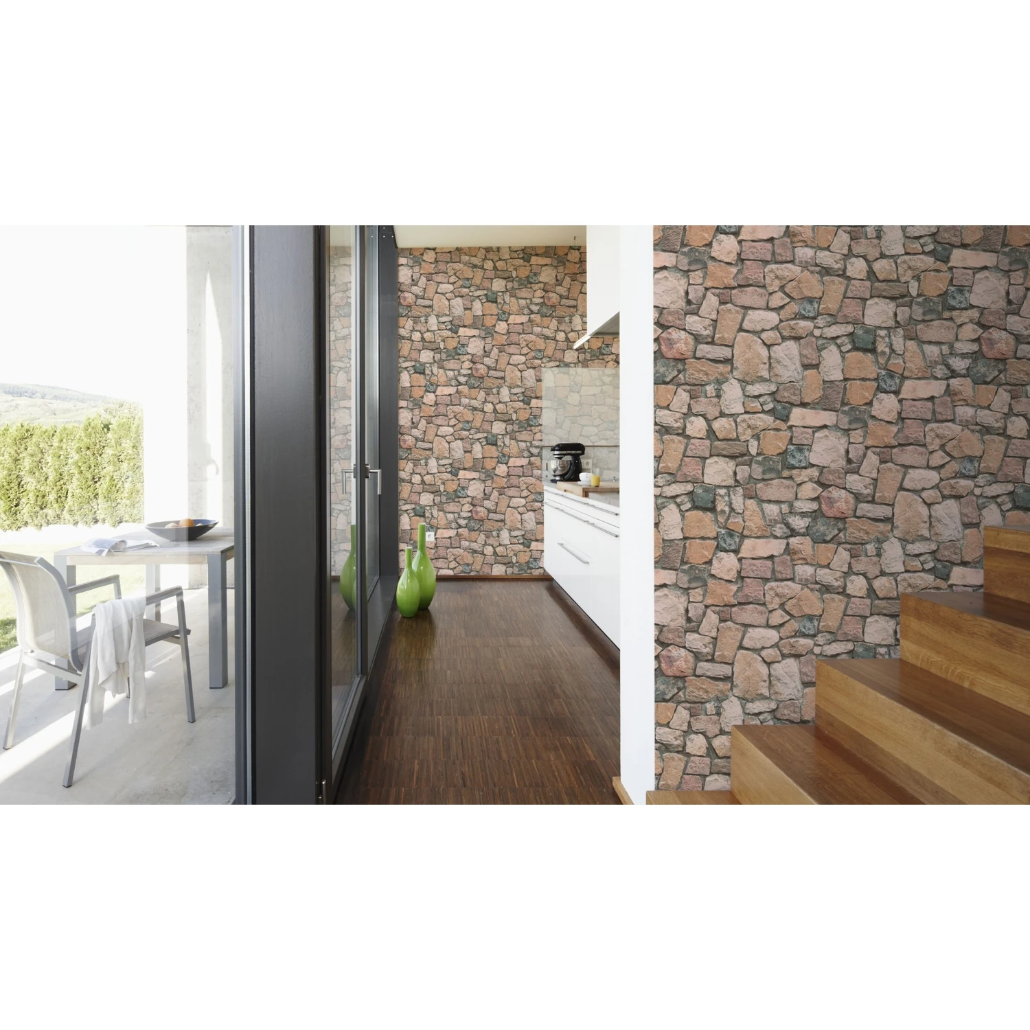 A.S. Creation Il Decoro | 692412 | Papier Peint Imitation Brique Pierre En Papier | Marron 2 A.S. Creation Il Decoro | 692412 | Papier Peint Imitation Brique Pierre En Papier | Marron – Image 2