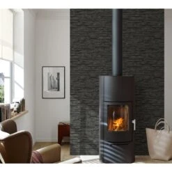 A.S. Creation Elements | 707123 | Papier Peint Intissé Pierre Brique | 0.53 M X 10.05 M | Gris -A.S. Creation Soldes 707123 4