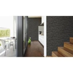 A.S. Creation Elements | 707123 | Papier Peint Intissé Pierre Brique | 0.53 M X 10.05 M | Gris -A.S. Creation Soldes 707123 6