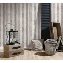 A.S. Creation Elements | 855053 | Papier Peint Bois Intissé | 0.53 M X 10.05 M | Marron -A.S. Creation Soldes 855053 4