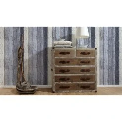 A.S. Creation Elements | 855060 | Papier Peint Bois Intissé | 0.53 M X 10.05 M | Bleu -A.S. Creation Soldes 855060 7