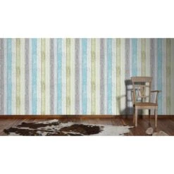 A.S. Creation Elements | 855077 | Papier Peint Bois Intissé | 0.53 M X 10.05 M | Bleu -A.S. Creation Soldes 855077 5