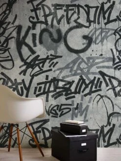 A.S. Creation AS Creation Metropolitan Stories "The Wall" - PAPIER PEINT PHOTO URBAN GRAFITTI - 1,59 X 2,80 Mètres - Motif Reproductible -A.S. Creation Soldes 900x1200 10