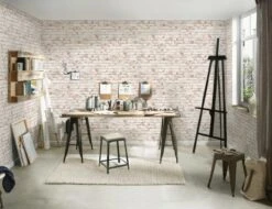 A.S. Creation Elements | 907813 | Papier Peint Intissé Pierre Brique | 0.53 M X 10.05 M | Rouge -A.S. Creation Soldes 907813 7