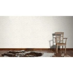 A.S. Creation Elements | 907851 | Papier Peint Intissé Pierre Brique | 0.53 M X 10.05 M | Blanc -A.S. Creation Soldes 907851 2