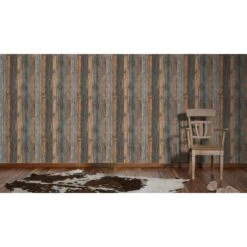 A.S. Creation Elements | 908612 | Papier Peint Bois Intissé | 0.53 M X 10.05 M | Marron -A.S. Creation Soldes 908612 3