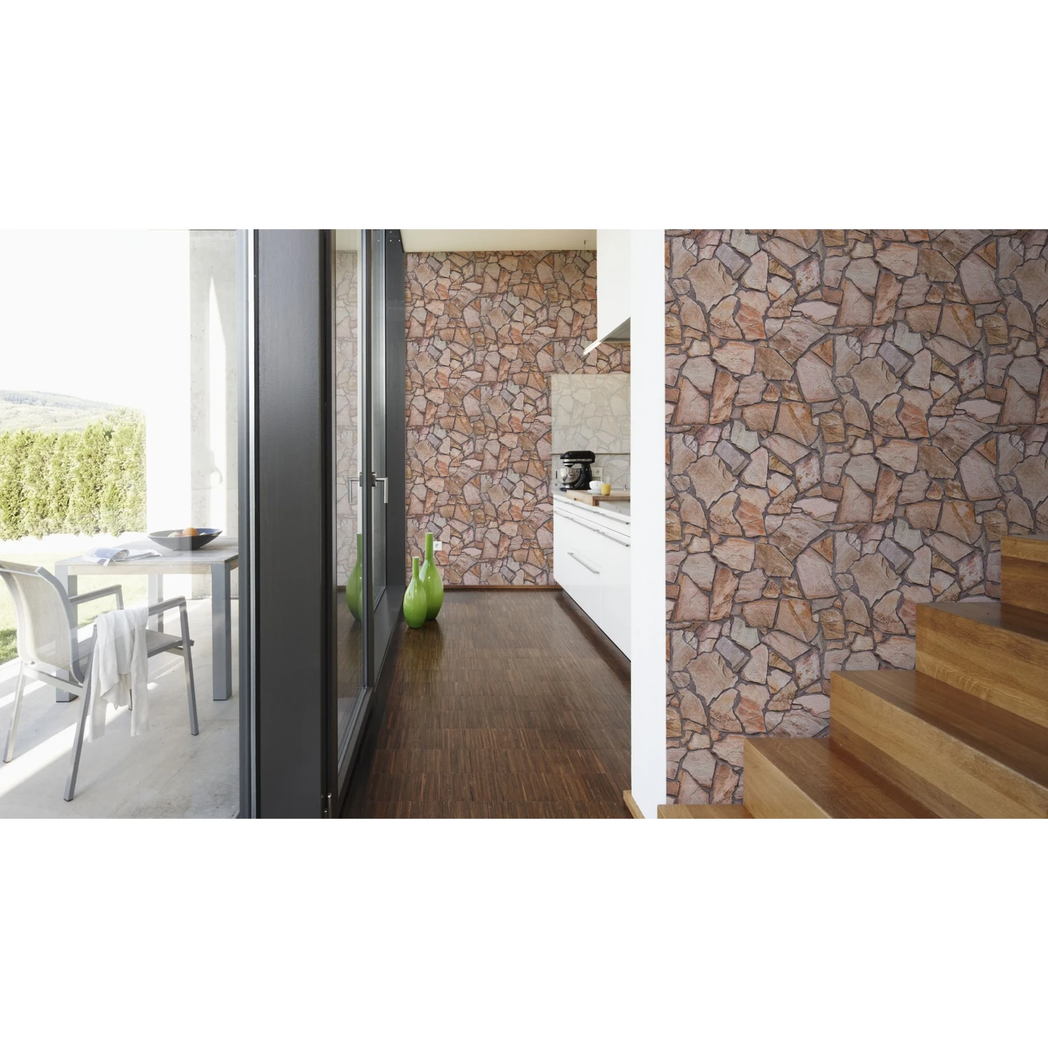 A.S. Creation Elements | 927316 | Papier Peint Intissé Pierre Brique | 0.53 M X 10.05 M | Marron 5 A.S. Creation Elements | 927316 | Papier Peint Intissé Pierre Brique | 0.53 M X 10.05 M | Marron – Image 5