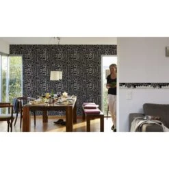 A.S. Creation Only Borders 9 | 935671 | Frise Murale Papier Peint Papier | 0.13 M X 5 M | Gris -A.S. Creation Soldes 935671 2