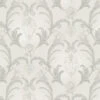 A.S. Creation Papier Peint A.S. Création Hermitage 9 Blanc Pur, Argenté, Métallique