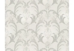 A.S. Creation Papier Peint A.S. Création Hermitage 9 Blanc Pur, Argenté, Métallique