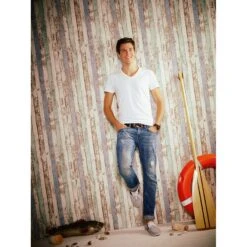 A.S. Creation Elements | 959141 | Papier Peint Bois Intissé | 0.53 M X 10.05 M | Blanc -A.S. Creation Soldes 959141 5