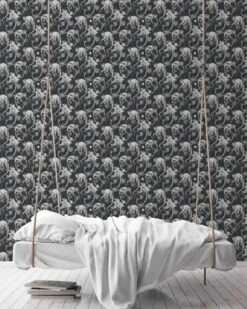 A.S. Creation AS Creation MICHALSKY - Papier Peint Jungle - Singes Araignées Entre Les Feuilles - Gris Noir - 1005 X 53 Cm -A.S. Creation Soldes 960x1200 3