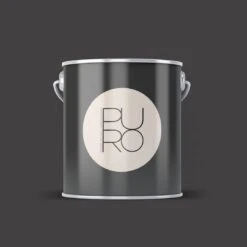 A.S. Creation Peinture Murale Premium Noir - PURO C1000 Noir Profond