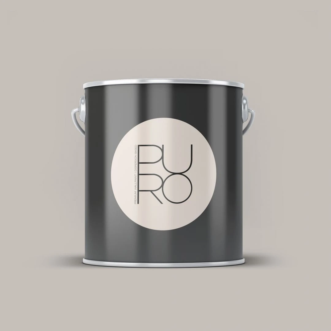 A.S. Creation Peinture Murale Premium Gris - PURO C1011 Gris Crème 1 A.S. Creation Peinture Murale Premium Gris - PURO C1011 Gris Crème