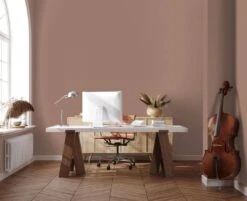 A.S. Creation Peinture Murale Premium Marron - PURO C2025 Beige Rosé -A.S. Creation Soldes DD125848 4