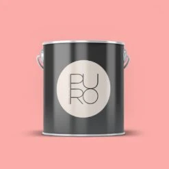 A.S. Creation Peinture Murale Premium Rose - PURO C2028 Rose Pêche