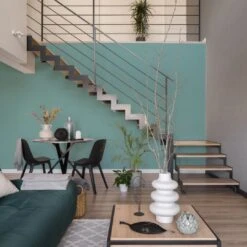 A.S. Creation Peinture Murale Premium Bleu - PURO C4008 Vert émeraude -A.S. Creation Soldes DD125941 4