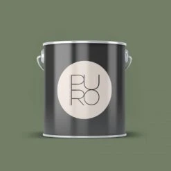 A.S. Creation Peinture Murale Premium Vert - PURO C5004 Vert Sauge