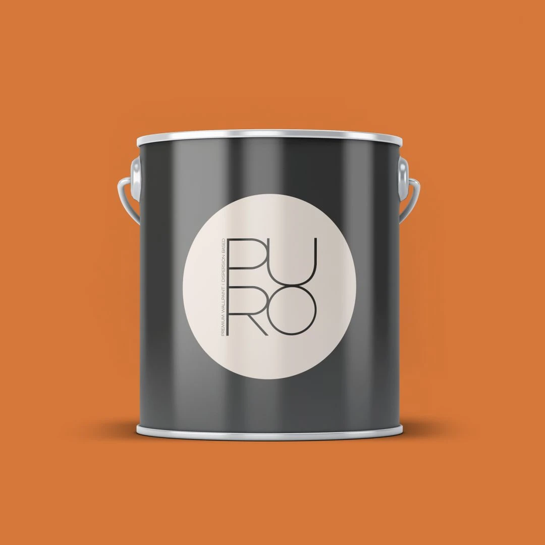 A.S. Creation Peinture Murale Premium Orange - PURO C9003 Orange Poussiéreux 1 A.S. Creation Peinture Murale Premium Orange - PURO C9003 Orange Poussiéreux