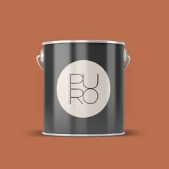 A.S. Creation Peinture Murale Premium Rouge Orange - PURO C9005 Orange Poussiéreux